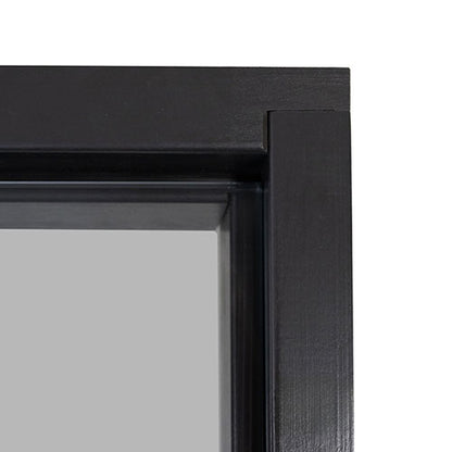 PROSAUNAS Tinted ADA Glass Sauna Door 36x81 - Prehung ADA Tinted Glass Sauna Door, Black Alder — view 5