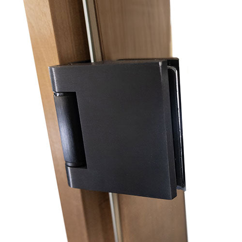 PROSAUNAS Clear ADA Glass Sauna Door 36x81 - Prehung ADA Clear Glass Sauna Door, Thermo-Aspen — view 5