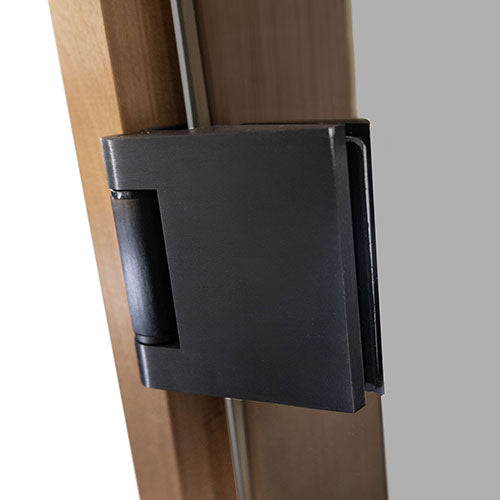 PROSAUNAS Tinted ADA Glass Sauna Door 36x81 - Prehung ADA Tinted Glass Sauna Door, Thermo-Aspen — view 5