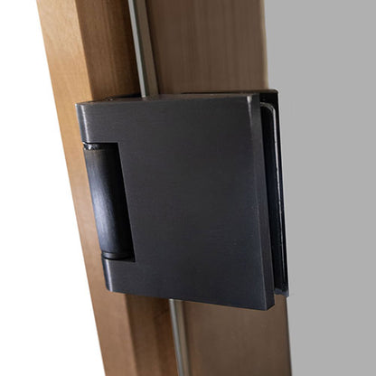PROSAUNAS Tinted ADA Glass Sauna Door 36x81 - Prehung ADA Tinted Glass Sauna Door, Thermo-Aspen — view 5