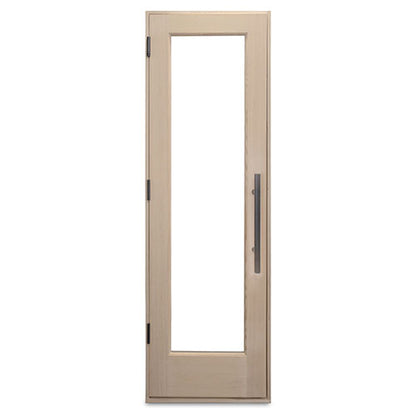 PROSAUNAS Solid Wood Sauna Door with Insulated Glass, 24" x 80" - Douglas Fir Sauna Door, Hemlock Jamb, Dual-Pane Insulated Glass — view 2