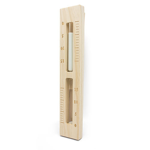 PROSAUNAS Wall Mounted Sand Timer - Timer, Sand, Wall-mounted, 15 Minute