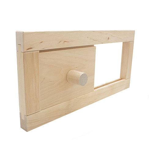 PROSAUNAS Alder Air Hatch - Alder, Sauna, Ventilation Hatch, .5" x 5.2" x 11"