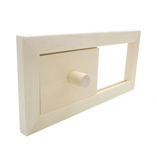 PROSAUNAS Aspen Air Hatch - Aspen, Sauna, Ventilation Hatch, .5" x 5.2" x 11"