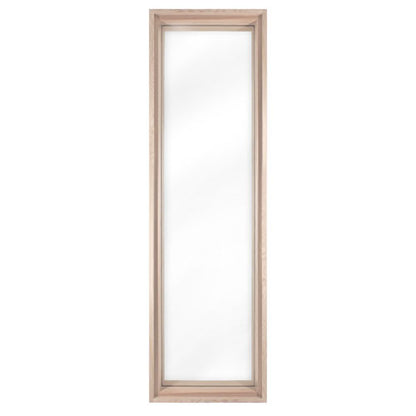 PROSAUNAS Framed Dual Pane Clear Glass Sauna Window, 16" x 60" - Hemlock Tempered Dual Pane Glass Sauna Window with Hemlock Jamb — view 2