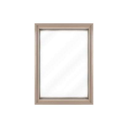 PROSAUNAS Framed Dual Pane Clear Glass Sauna Window, 24" x 36" - Hemlock Tempered Dual Pane Glass Sauna Window with Hemlock Jamb — view 2