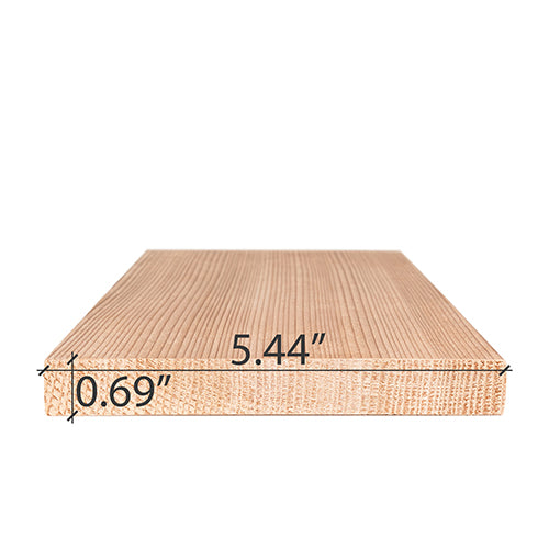 PROSAUNAS Cedar 1x6 VG S4SEE - Sauna Wood, Vertical Grain, Smooth 4 Sides Eased Edges, Bench Material — view 4