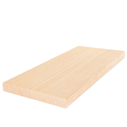 PROSAUNAS Hemlock 1x6 VG S4SEE - Sauna Wood, Vertical Grain, Smooth 4 Sides, Eased Edges, Bench Material
