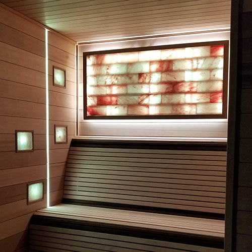 PROSAUNAS Large Himalayan Salt Feature - Customizable Large Himalayan Sauna Light Kit — view 4