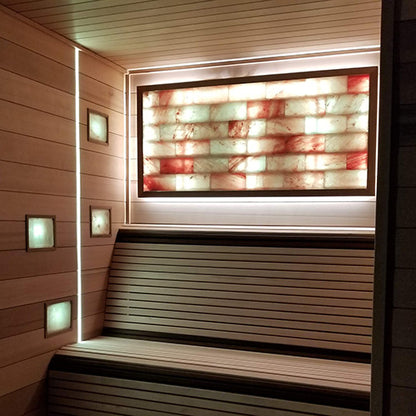 PROSAUNAS Large Himalayan Salt Feature - Customizable Large Himalayan Sauna Light Kit — view 4