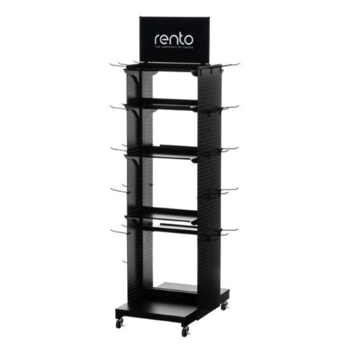 Rento Display Stand - Showroom Product Display Stand, 32"W x 32"D x 81"H