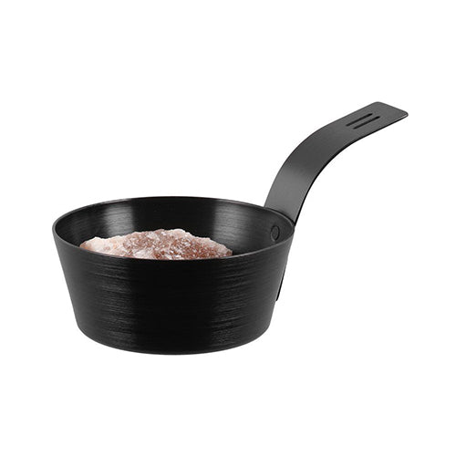 Rento Gift Set - Salt Cup - Sauna Gift Set, Himalayan Salt Stone with Aluminum Cup — view 2