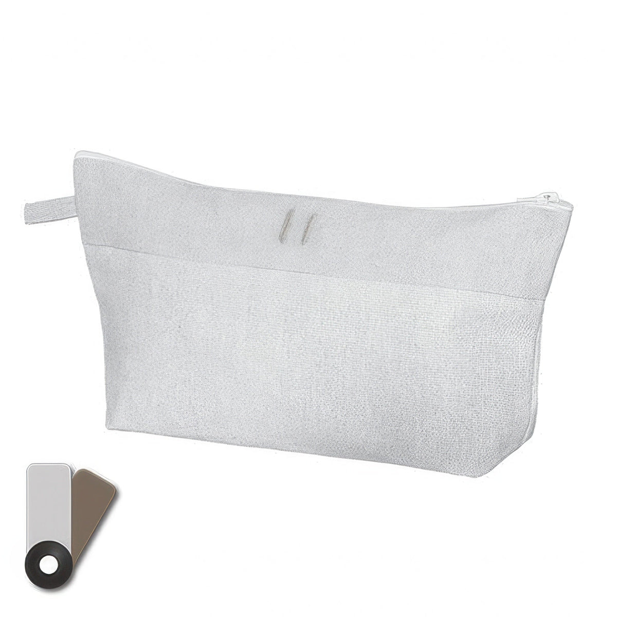Rento Kenno Cosmetic Bag - Sauna Cosmetic Bag, Cotton/Polyester, 13"W x 4"D x 7"H
