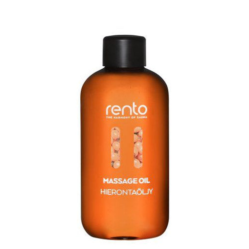 Rento Massage Oil - Fragrance-Free Natural Massage Oil, 200mL