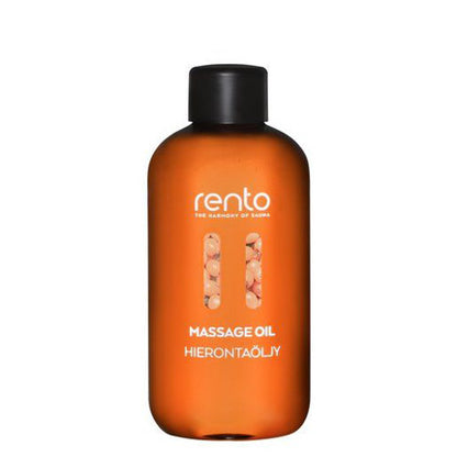Rento Massage Oil - Fragrance-Free Natural Massage Oil, 200mL