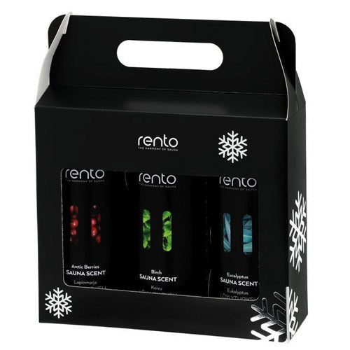 Rento Gift Set - Sauna Scent - Gift Set, Sauna Scent 3 x 400mL