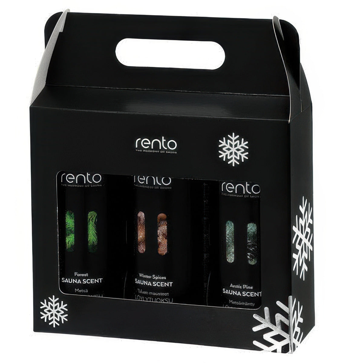 Rento Gift Set - Sauna Scent - Limited Edition Gift Set, Sauna Scent 3 x 400mL