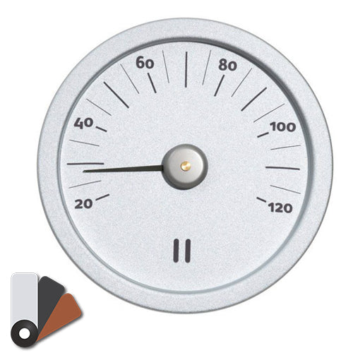 Rento Thermometer - Sauna, Thermometer, Celsius, Round, Aluminum