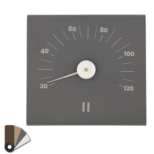 Rento Thermometer - Sauna, Thermometer, Celsius, Square, Aluminum