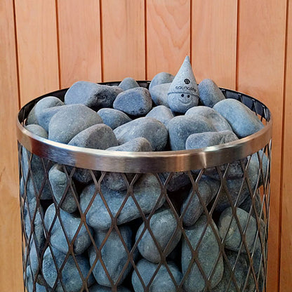 SaunaLife Stoney - Sauna Gnome with Cone Hat, Carved Soapstone — view 4