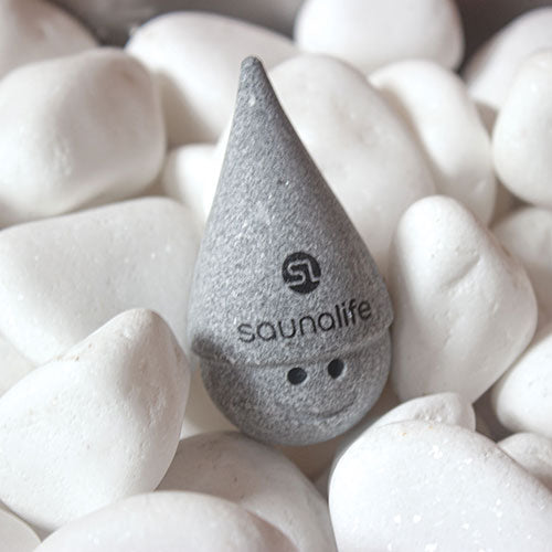 SaunaLife Stoney - Sauna Gnome with Cone Hat, Carved Soapstone — view 2