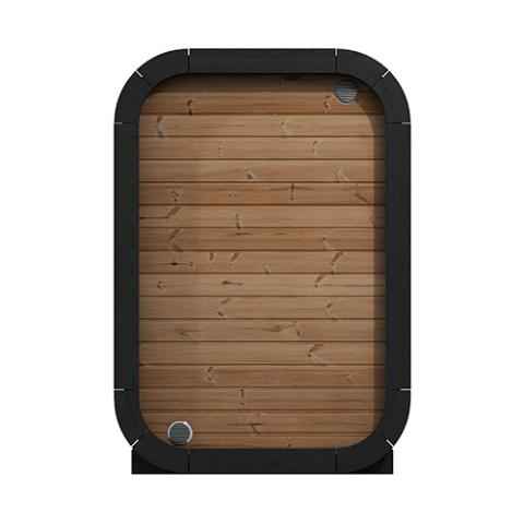 SaunaLife Model CL3G Cube-Series - 2 Person Sauna with glass front