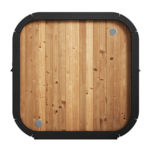 SaunaLife Model CL4G - Cube Luxury Series Outdoor Home Sauna Kit, Up to 3 Persons — view 4