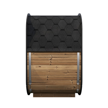 SaunaLife Model CL4G - Cube Luxury Series Outdoor Home Sauna Kit, Up to 3 Persons — view 5