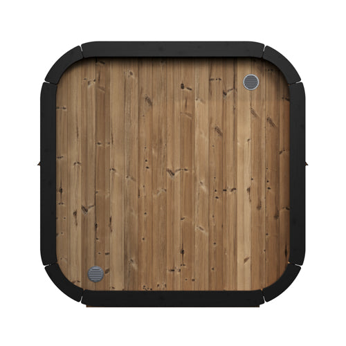 SaunaLife Model CL5G - Cube Luxury Series Outdoor Home Sauna Kit, Up to 4 Persons — view 4