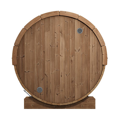 SaunaLife Model E6 - Ergo Series Outdoor Sauna Barrel Kit, Up to 3 Persons — view 4