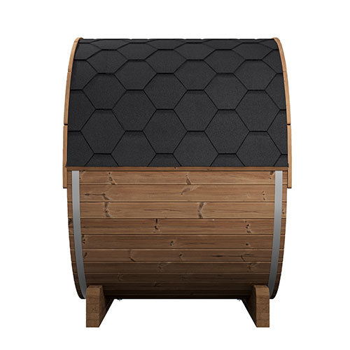 SaunaLife Model E6 - Ergo Series Outdoor Sauna Barrel Kit, Up to 3 Persons — view 5