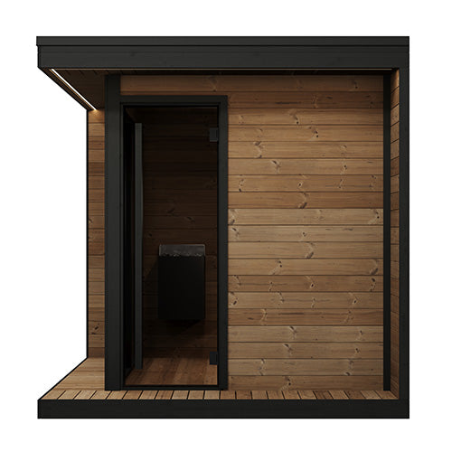 SaunaLife Model GL6 - Garden Luxury Series Outdoor Home Sauna Kit, Up to 6 Persons — view 5