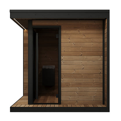 SaunaLife Model GL6 - Garden Luxury Series Outdoor Home Sauna Kit, Up to 6 Persons — view 5