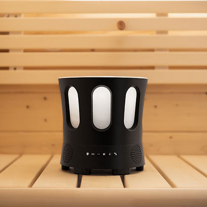 SaunaLife Zone - Bluetooth Sauna Bucket with Wireless Audio, Phone Connectivity, and Color Lighting — view 4