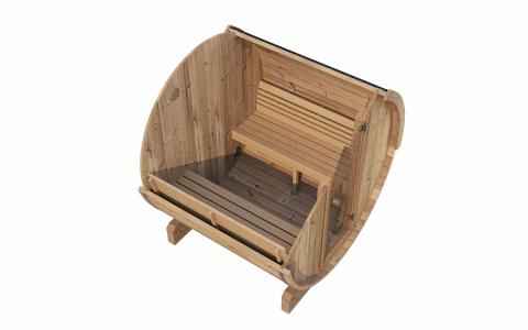 SaunaLife Ergo-series Model E7 - 4 Person Sauna Barrel