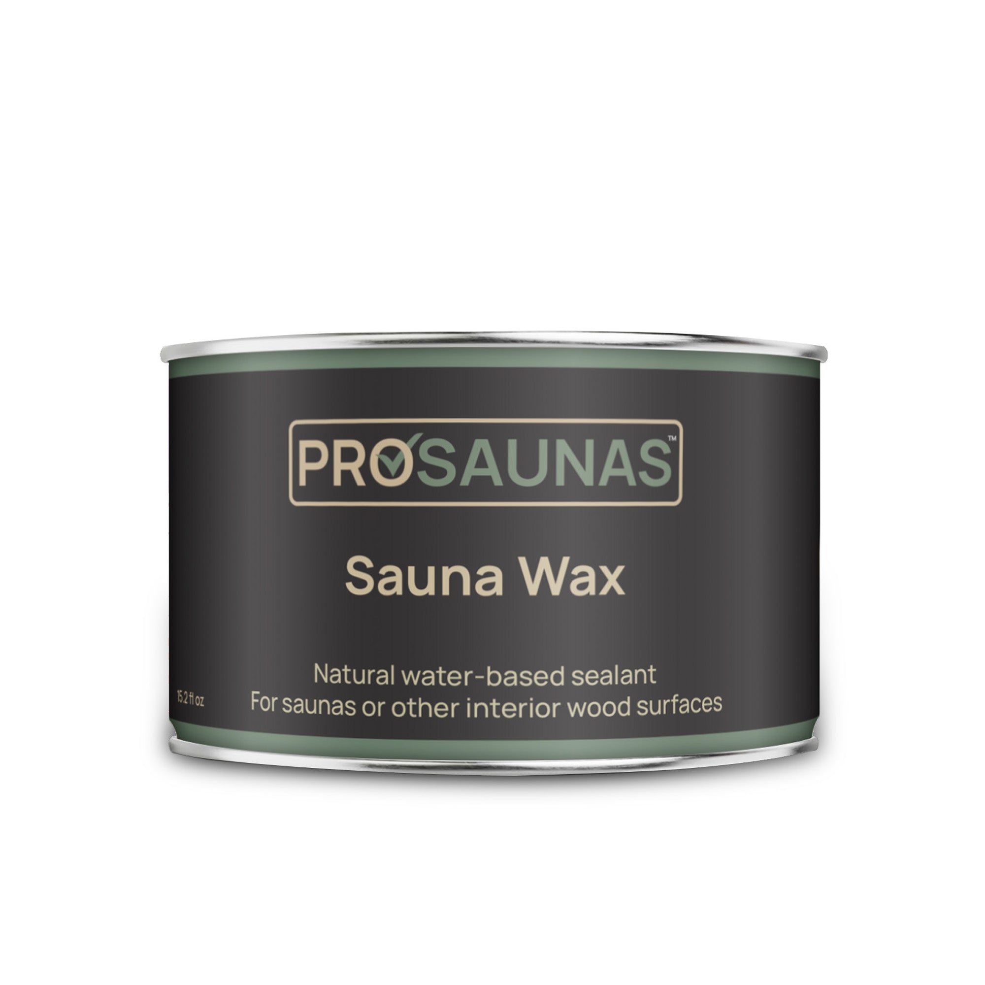 PROSAUNAS Sauna Wax - Sauna Wood Wax, 15.2 fl. oz. (450ml)