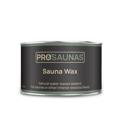 PROSAUNAS Sauna Wax - Sauna Wood Wax, 15.2 fl. oz. (450ml)