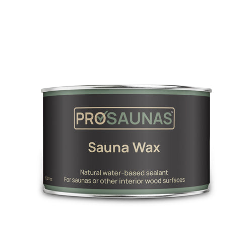 PROSAUNAS Sauna Wax - Sauna Wood Wax, 15.2 fl. oz. (450ml)