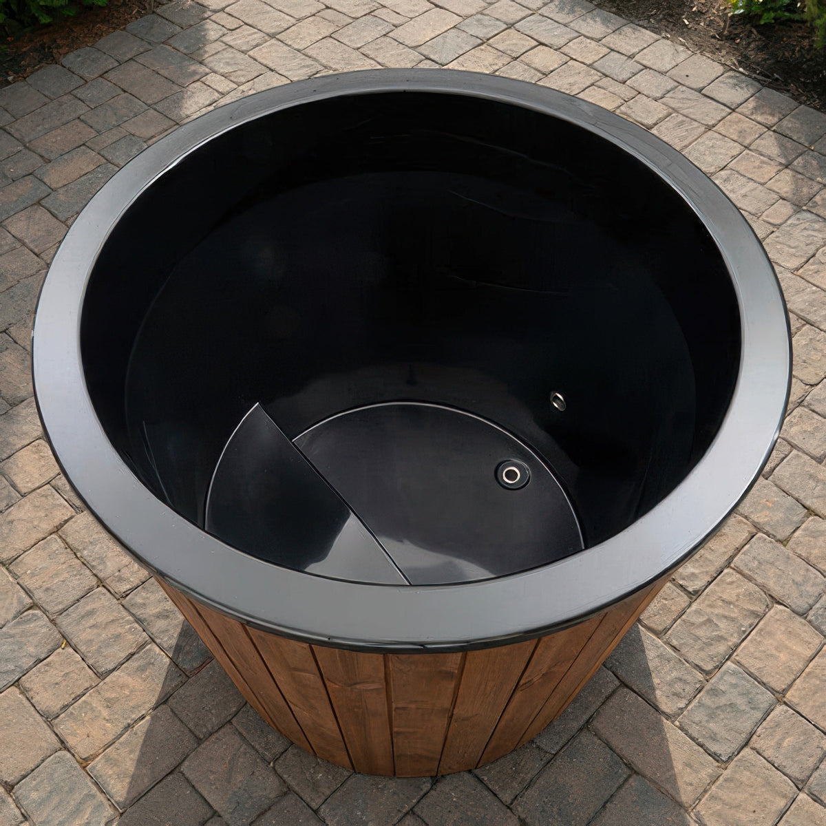 SaunaLife Model S1N, 1-Person Cold/Hot Immersion Tub, Natural — view 4