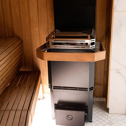 Saunum Air L Safety Rail - Protective Safety Rail for Air L Series Sauna Heaters — view 3