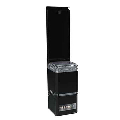 Saunum AIR L 10 - Air Series, 9.8kW Sauna Heater w/Climate Equalizer, Black