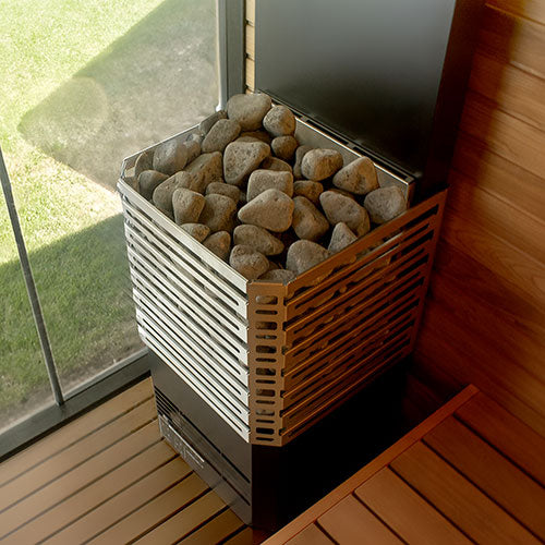 Saunum Air L 10 - Air L Series, 10kW Sauna Heater w/Climate Equalizer, Stainless Steel — view 2