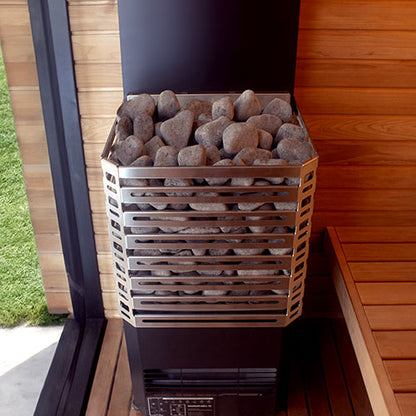 Saunum Air L 10 - Air L Series, 10kW Sauna Heater w/Climate Equalizer, Stainless Steel — view 3