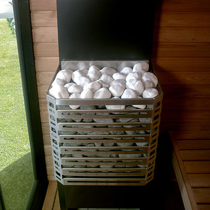 Saunum Air L 10 - Air L Series, 10kW Sauna Heater w/Climate Equalizer, Stainless Steel — view 5