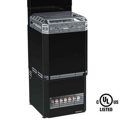 Saunum AIR L 13 - Air Series, 13kW Sauna Heater w/Climate Equalizer, Black