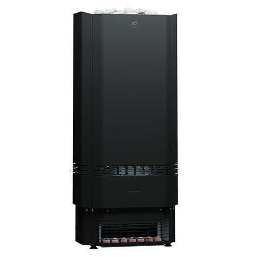 Saunum Air Perfect 10 - Air Perfect Series, 10kW Sauna Heater w/Built-In Climate Equalizer, Black