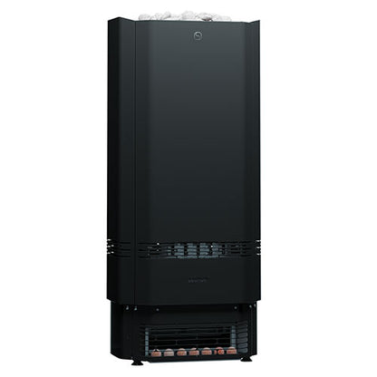 Saunum Air Perfect 10 - Air Perfect Series, 10kW Sauna Heater w/Built-In Climate Equalizer, Black