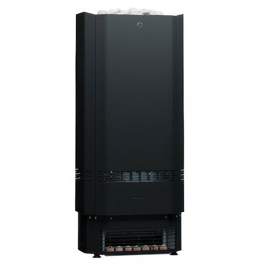 Saunum Air Perfect 10 - Air Perfect Series, 10kW Sauna Heater w/Built-In Climate Equalizer, Black