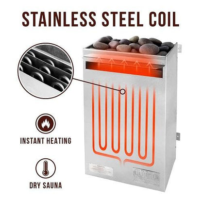 Scandia Electric Ultra Sauna Heater - Small (3.0-4.5kW) — view 5
