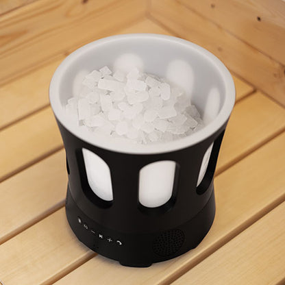SaunaLife Zone - Bluetooth Sauna Bucket with Wireless Audio, Phone Connectivity, and Color Lighting — view 5